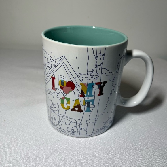 Cat-Themed Mug & Pin. New. Mug - I LOVE MY CAT. Pin - Mornings Stresses MEOWT. - Picture 5 of 10